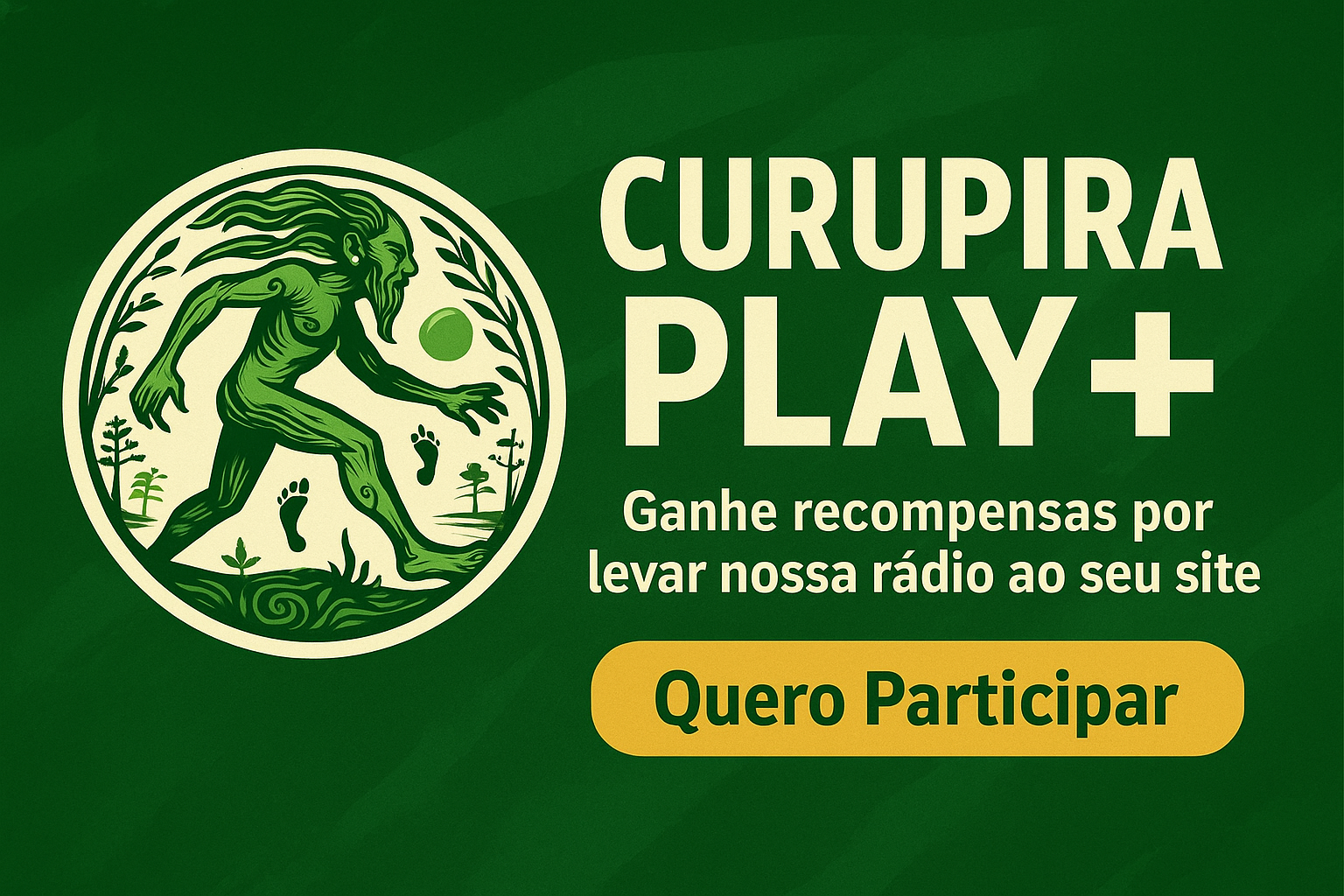 Ganhe recompensas por levar nossa rádio ao seu site!